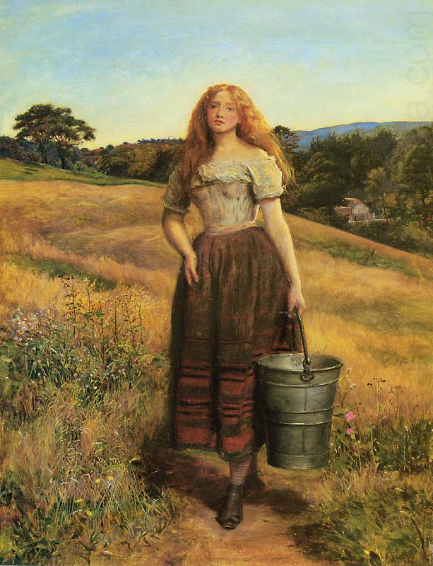 Sir John Everett Millais The Farmers Daughter china oil painting image